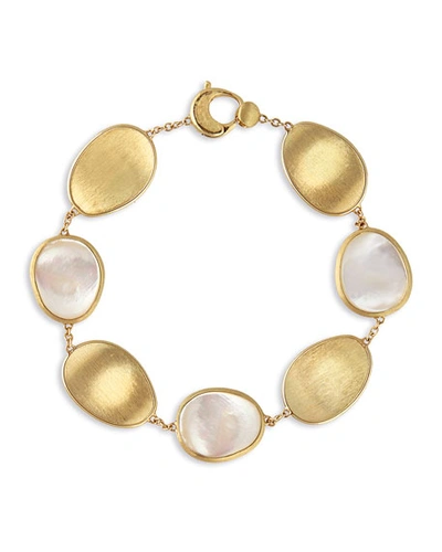 Shop Marco Bicego Lunaria Mother-of-pearl Station Bracelet