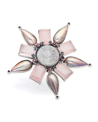 Shop Stephen Dweck One-of-a-kind Baroque Pearl & Multi Gemstone Pendant