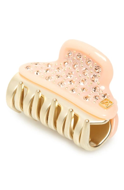 Shop Alexandre De Paris Vendome Jaw Clip In Pink