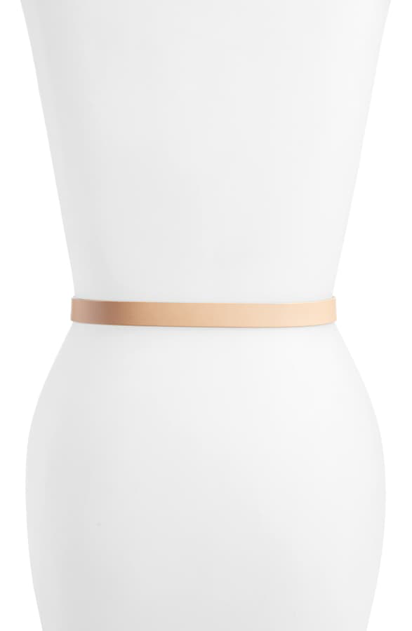 madewell crisscross skinny belt