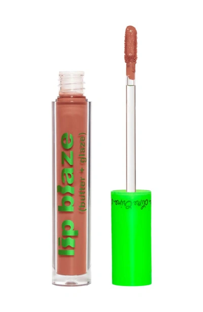 Shop Lime Crime Lip Blaze Liquid Lipstick In Clover