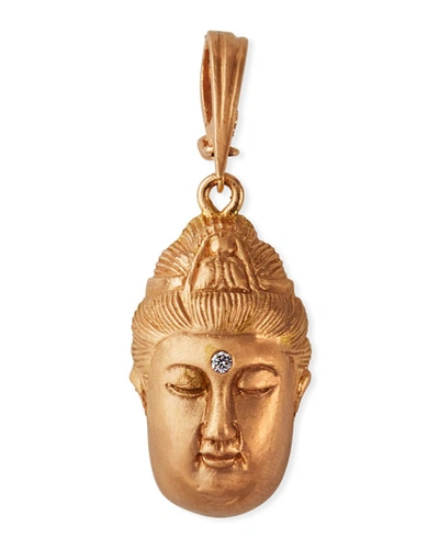 Shop Dominique Cohen 18k Rose Gold Buddha Enhancer W/ Diamond