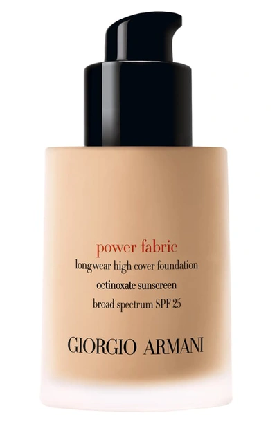 Shop Giorgio Armani Power Fabric Foundation In 04