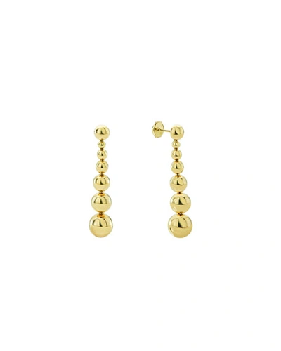 Shop Lagos Small 18k Gold Caviar Ball Drop Earrings