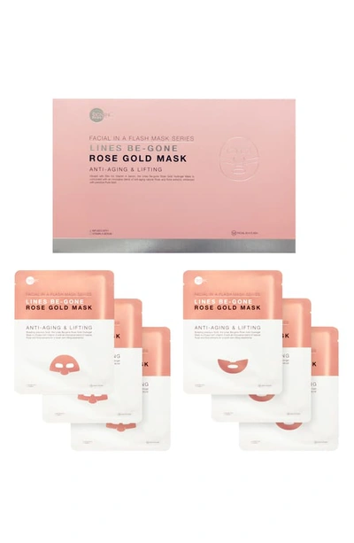Shop Skin Inc Lines-be-gone Rose Gold Mask Set