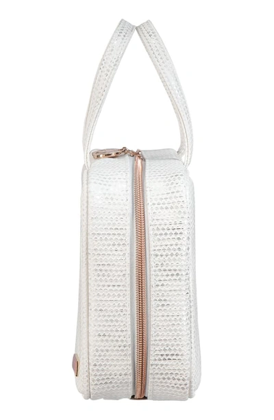 Shop Stephanie Johnson Aruba ml Traveler Cosmetics Case In White