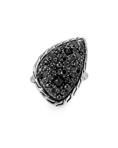 Shop John Hardy Classic Chain & Black Sapphire Ring