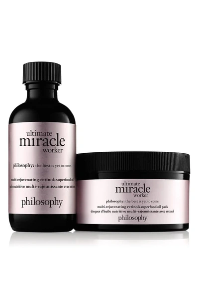 Shop Philosophy Ultimate Miracle Worker Miraculous Anti-aging Retinoid Solution Pads, 60 Count