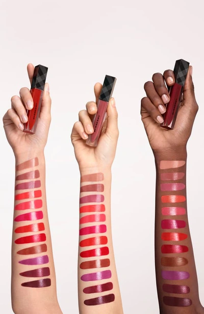 Shop Burberry Kisses Lip Lacquer In Oxblood