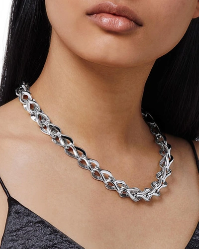 Shop John Hardy Classic Chain Link Necklace, 18"l In Sterling Silver