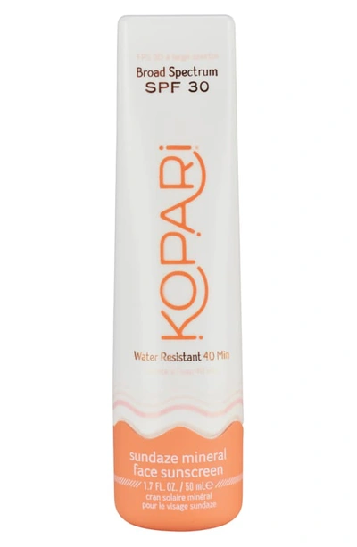 Shop Kopari Sundaze Mineral Face Sunscreen Spf 30