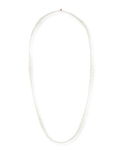 Shop Utopia Tapered Single-strand Pearl Necklace, 36"