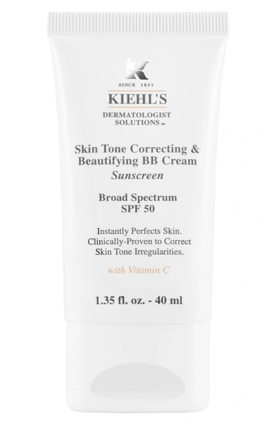 Shop Kiehl's Since 1851 1851 Actively Correcting & Beautifying Bb Cream Broad Spectrum Spf 50 Sunscreen, 1.3 oz In Medium