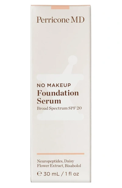 Shop Perricone Md No Makeup Foundation Serum Broad Spectrum Spf 20 In Porcelain