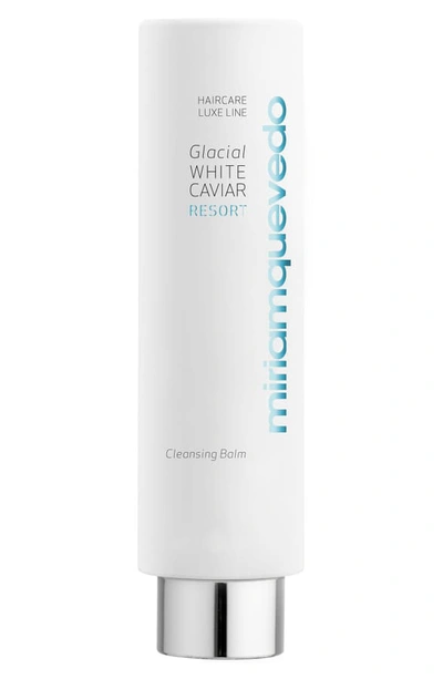 Shop Miriam Quevedo Glacial White Caviar Resort Cleansing Hair Balm