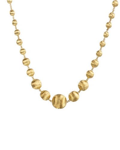 Shop Marco Bicego Africa 18k Yellow Gold Necklace, 17"