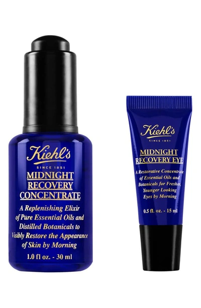 Shop Kiehl's Since 1851 1851 Midnight Recovery Concentrate And Eye Concentrate Duo