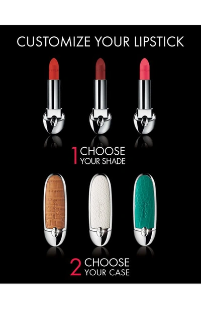 Shop Guerlain Rouge G Customizable Lipstick Shade In No. 43 / Satin