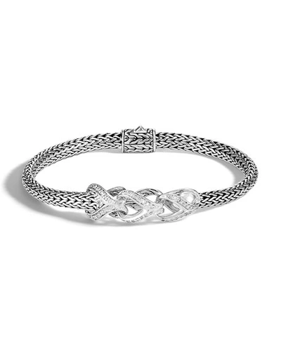 Shop John Hardy Classic Chain Asli Diamond Pave Bracelet