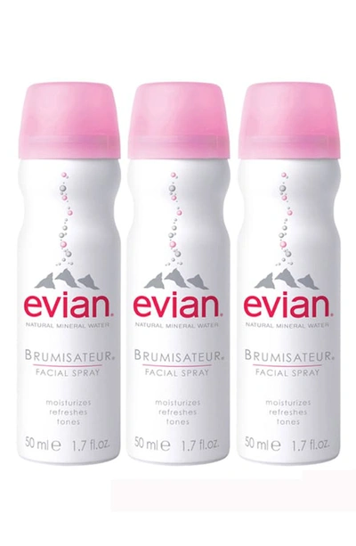Shop Evian Facial Water Spray Trio