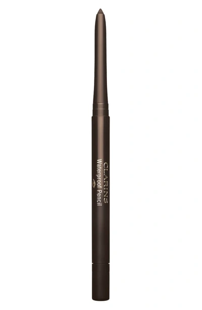 Shop Clarins Waterproof Eye Pencil In Chestnut 02