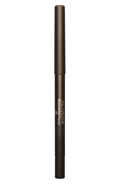 Shop Clarins Waterproof Eye Pencil In Chestnut 02