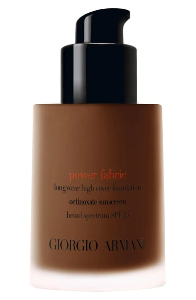 Shop Giorgio Armani Power Fabric Foundation In 15