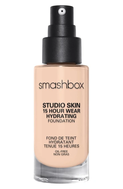Shop Smashbox Studio Skin 15 Hour Wear Hydrating Foundation In 0.2 Very Fair Warm Peachy