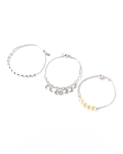 Shop Alex And Ani Lunar Phase Bracelet Gift Set In Silver