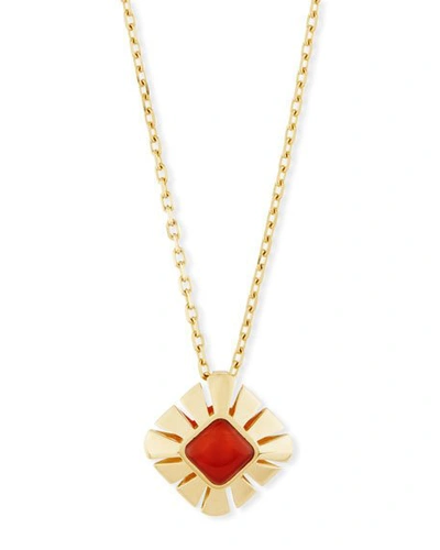 Shop Miseno Vesuvio Carnelian & 18k Gold Pendant Necklace