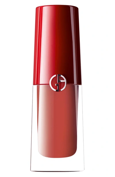 Shop Giorgio Armani Lip Magnet Liquid Lipstick In 504 Nuda