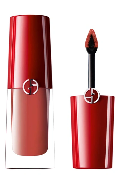 Shop Giorgio Armani Lip Magnet Liquid Lipstick In 504 Nuda