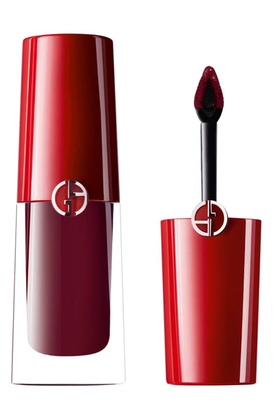 Shop Giorgio Armani Lip Magnet Liquid Lipstick - 602 Night Viper