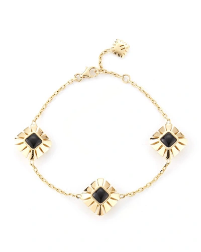 Shop Miseno Vesuvio 18k Station Bracelet W/ Onyx