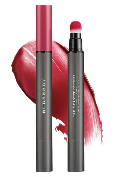 Burberry Lip Velvet Crush Sheer Matte Lip Stain Cranberry Red No.77 .08 oz/  2.5 ml In No. 77 Cranberry Red | ModeSens
