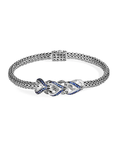 Shop John Hardy Classic Chain Blue Sapphire Link Bracelet