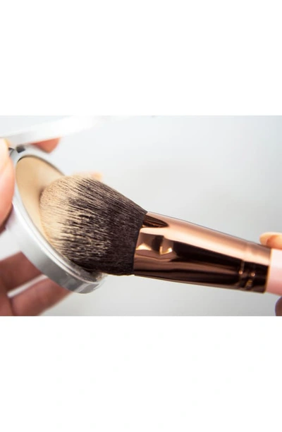Shop Luxie 516 Rose Gold Duo Fibre Powder Brush