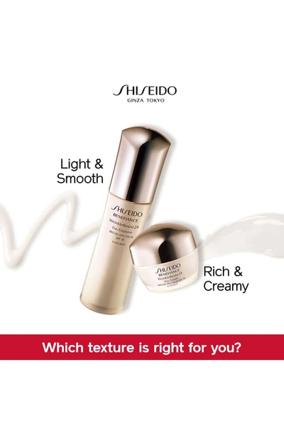 Shop Shiseido Benefiance Wrinkleresist24 Day Emulsion Spf 18
