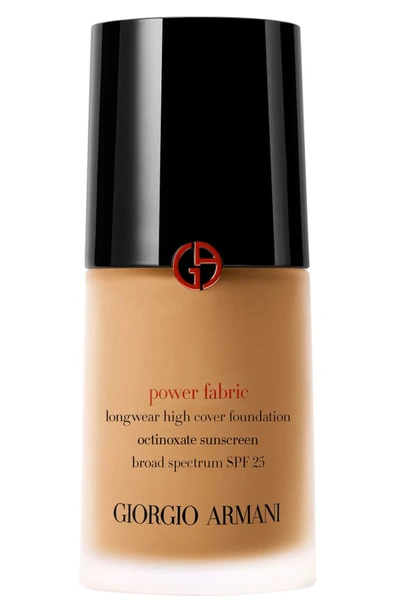 Shop Giorgio Armani Power Fabric Foundation In 07.75