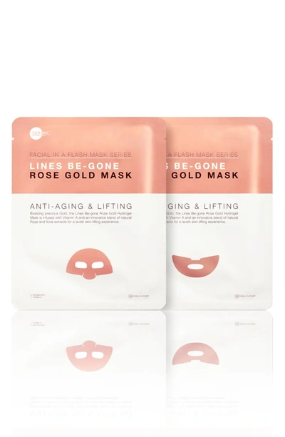 Shop Skin Inc Lines Be-gone Rose Gold Mask