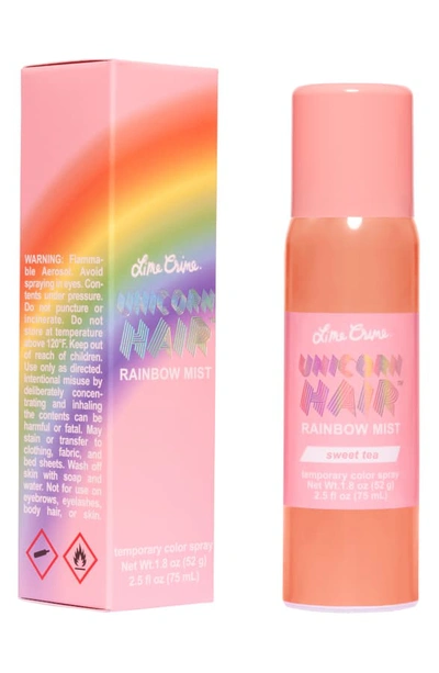 Shop Lime Crime Unicorn Hair Rainbow Mist In Sweet Tea