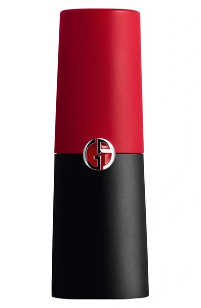 Shop Giorgio Armani Rouge D'armani Matte Lipstick In 201