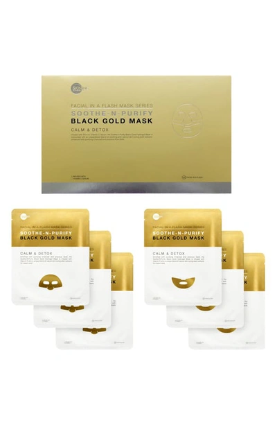 Shop Skin Inc Soothe-n-purify Black Gold Mask Set