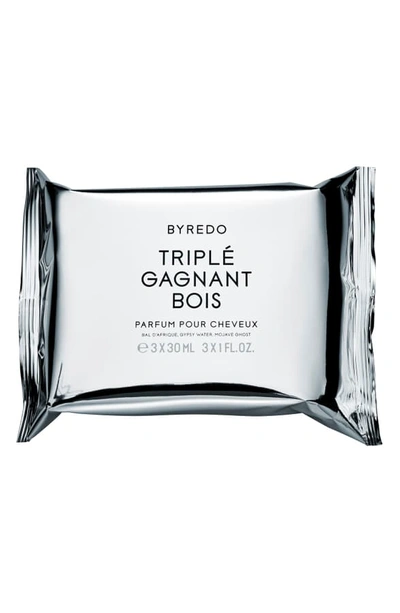 Shop Byredo Triple Gannant Bois Hair Perfume Trio