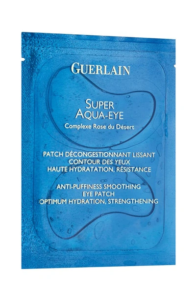 Shop Guerlain Set Of 6 Super Aqua Anti-puffiness Eye Patch