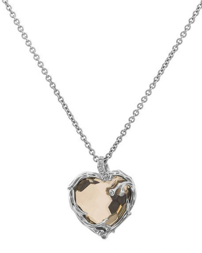 Shop Michael Aram Enchanted Forest Twig Heart Necklace W/ 18k Gold