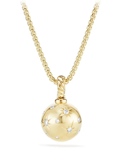 Shop David Yurman Solari 18k Gold Diamond Pendant Enhancer