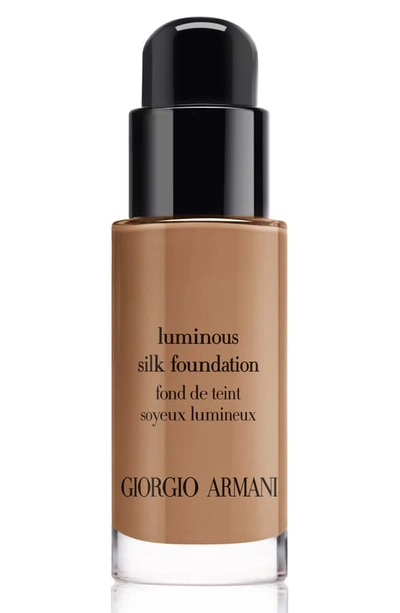 Shop Giorgio Armani Luminous Silk Foundation In No. 8