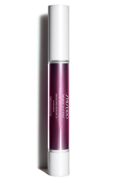 Shop Shiseido White Lucent Onmakeup Spot Correcting Serum Spf 25 In Natural Light