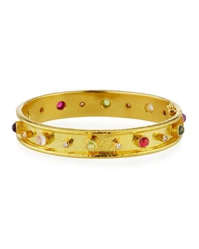 Shop Elizabeth Locke Tutti Frutti 19k Bangle Bracelet